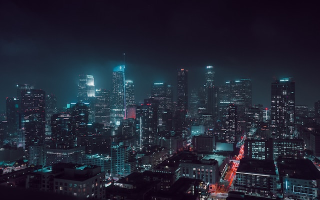 A dark dystopia ...