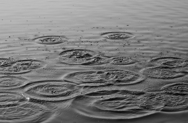 Grey days dripping rain ...